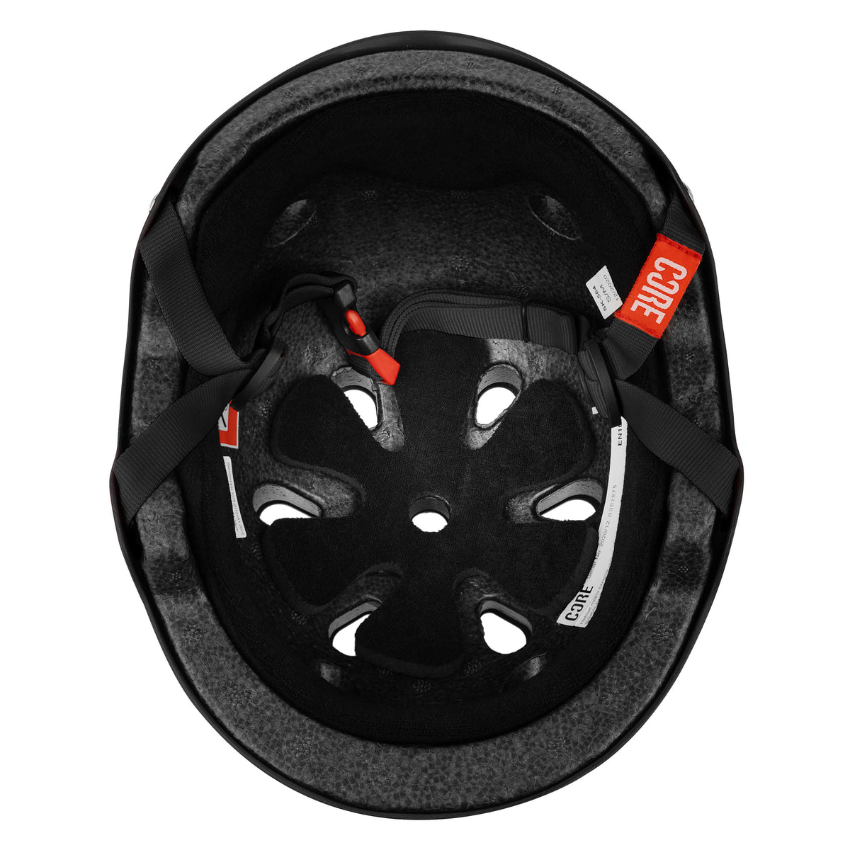 CORE Street Helmet Stealth/Black I Street Helmet Padding