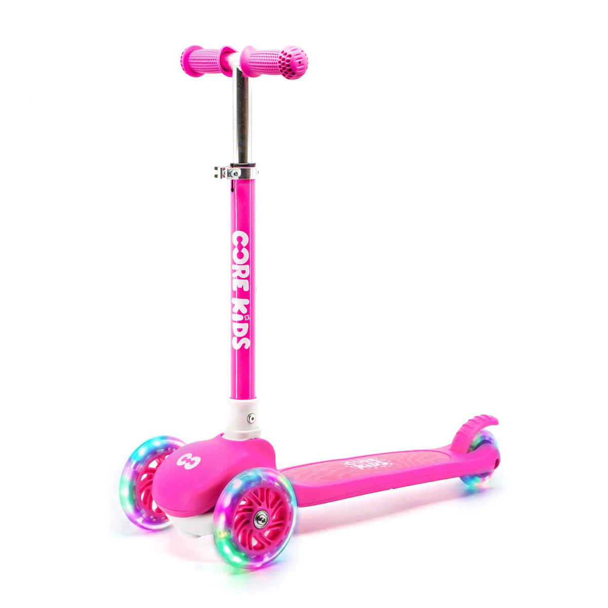 CORE Kids Foldy 3 Wheel Scooter - Pink