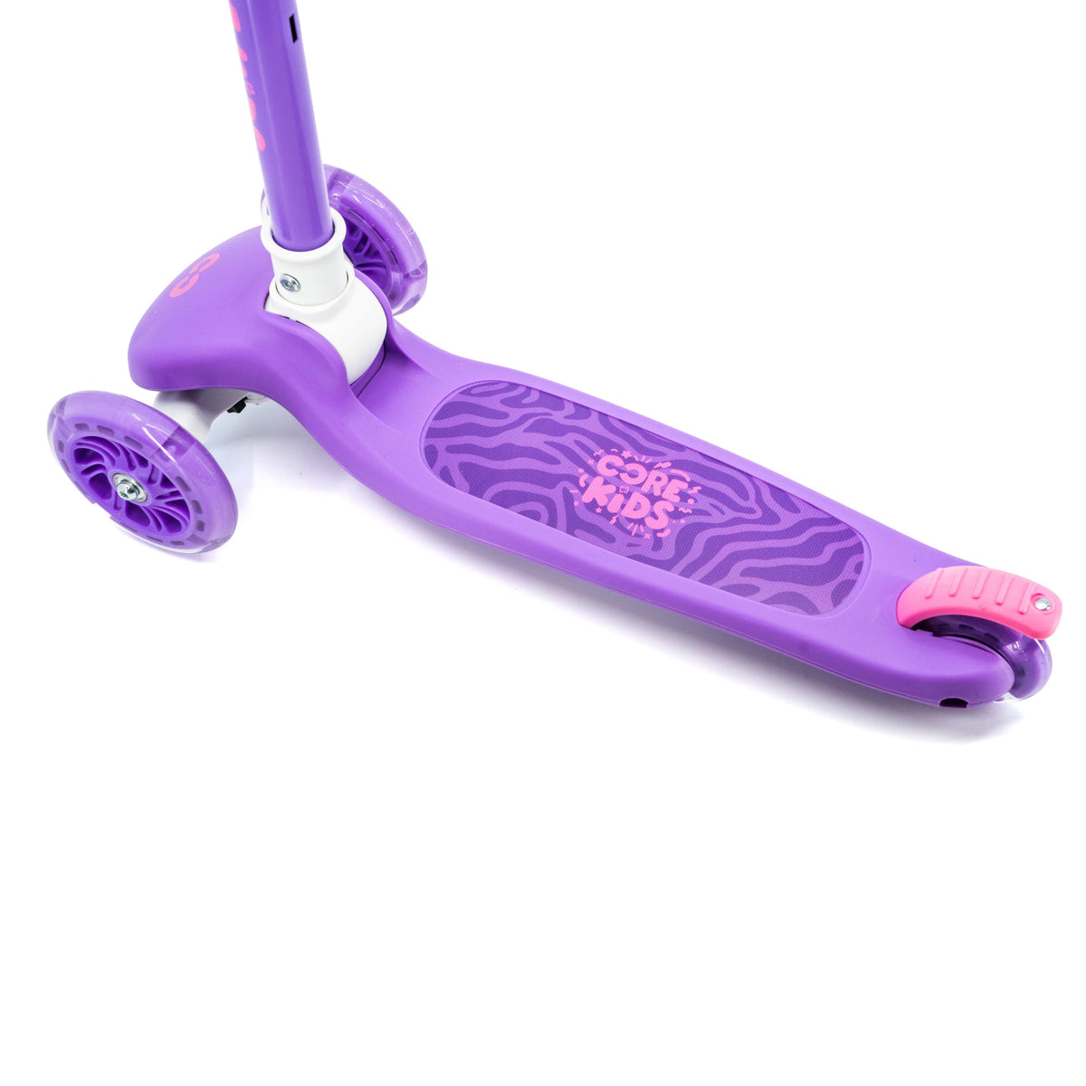 CORE Kids Foldy 3 Wheel Scooter - Purple