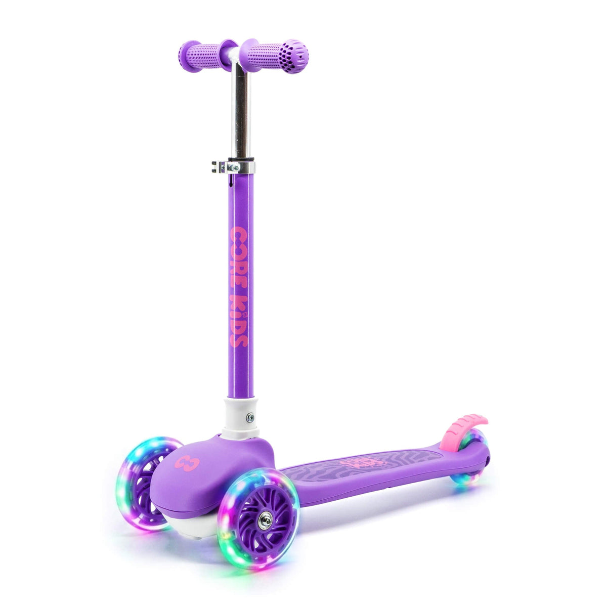 CORE Kids Foldy 3 Wheel Scooter - Purple