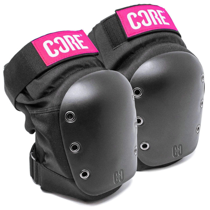 CORE Protection Street Pro Knee Pads Bundle - Hot Pink Tags