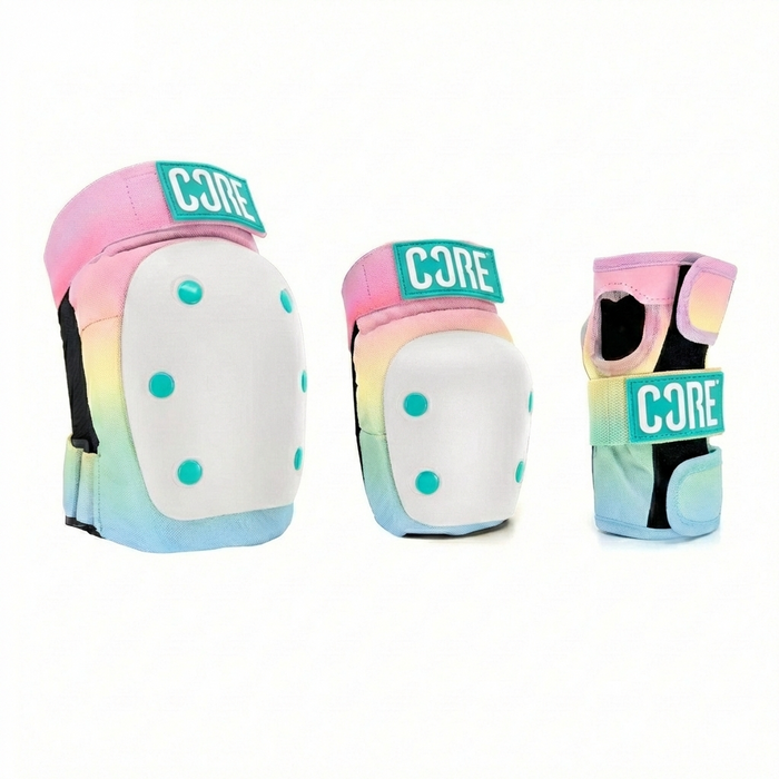 CORE Protection Skate Triple Pad Set - Pop (Knee/Elbow/Wrist)
